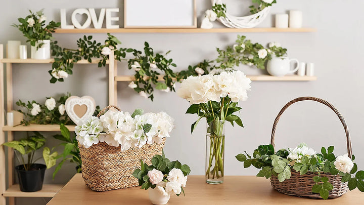 Flowers for Wedding and Home Decor: Fresh, Dried & Seasonal Arrangements